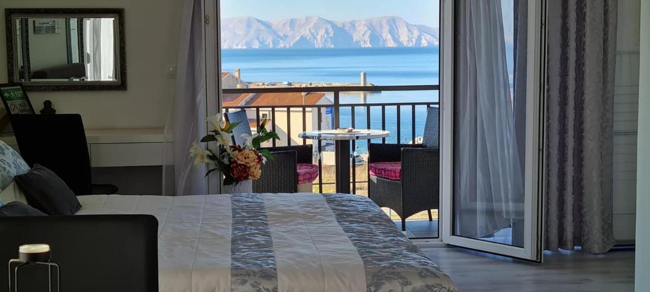 Beautyful Sea View 6 Luxury Studio Danijela 1 Сень Экстерьер фото