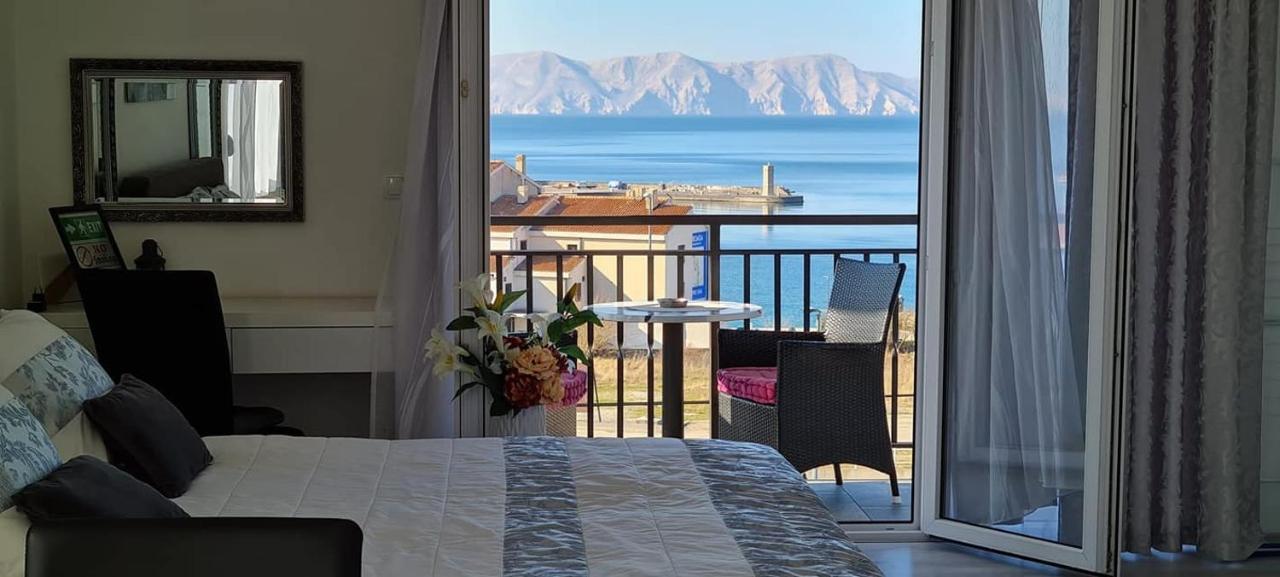 Beautyful Sea View 6 Luxury Studio Danijela 1 Сень Экстерьер фото