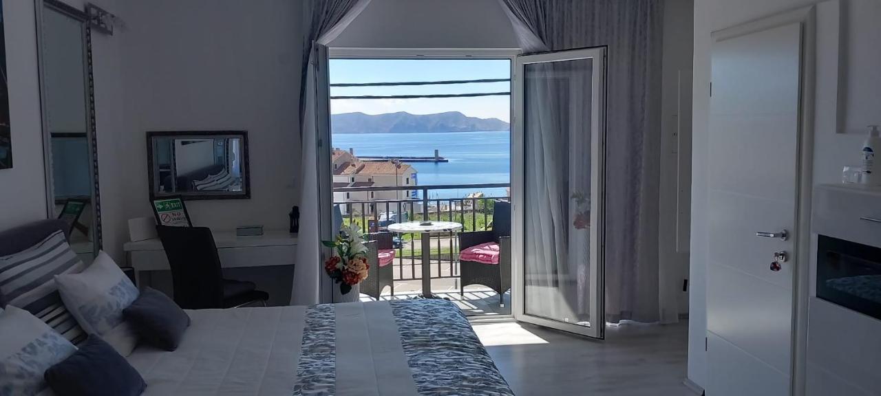 Beautyful Sea View 6 Luxury Studio Danijela 1 Сень Экстерьер фото