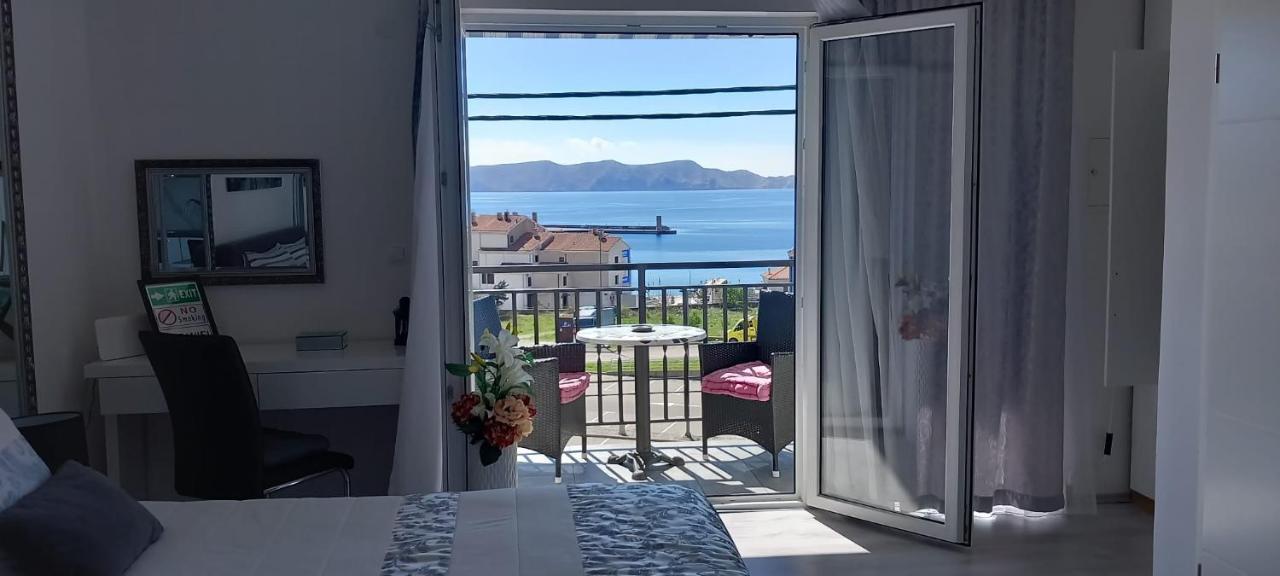 Beautyful Sea View 6 Luxury Studio Danijela 1 Сень Экстерьер фото