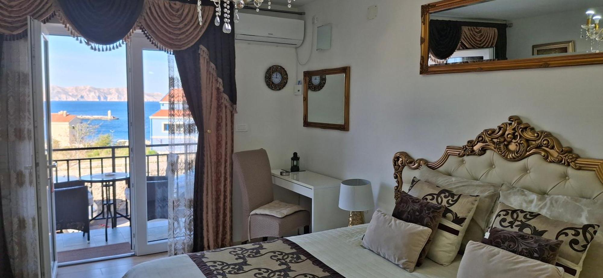 Beautyful Sea View 6 Luxury Studio Danijela 1 Сень Экстерьер фото