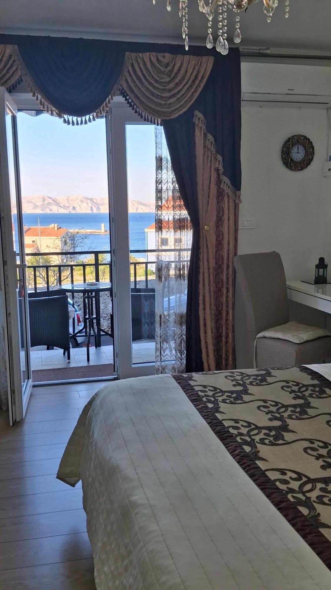 Beautyful Sea View 6 Luxury Studio Danijela 1 Сень Экстерьер фото
