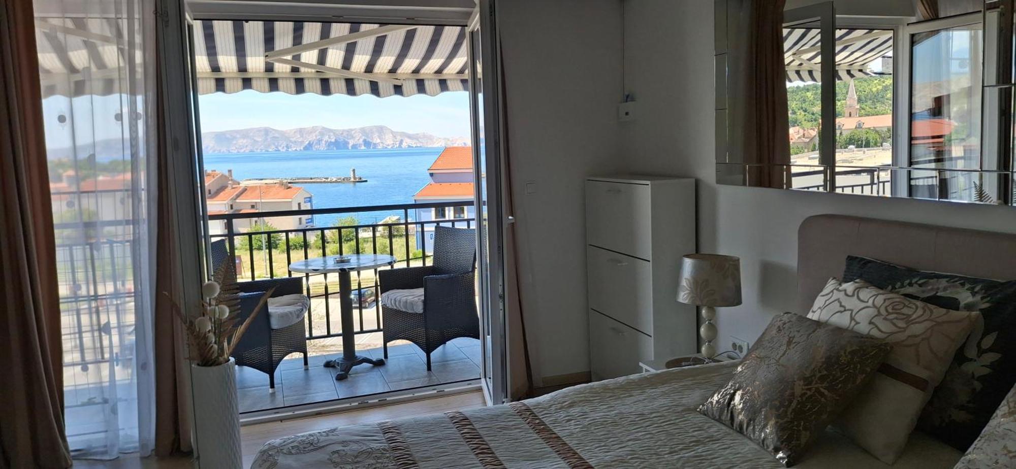 Beautyful Sea View 6 Luxury Studio Danijela 1 Сень Экстерьер фото